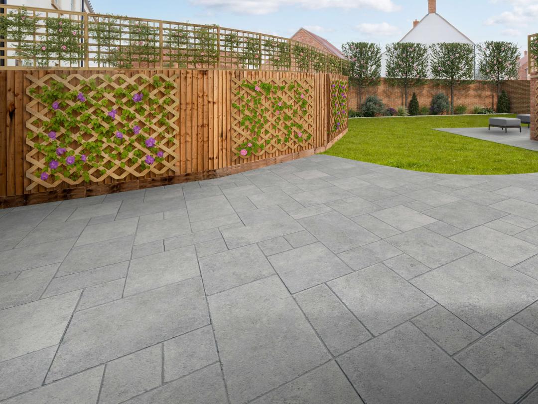 An artists impression of the garden 