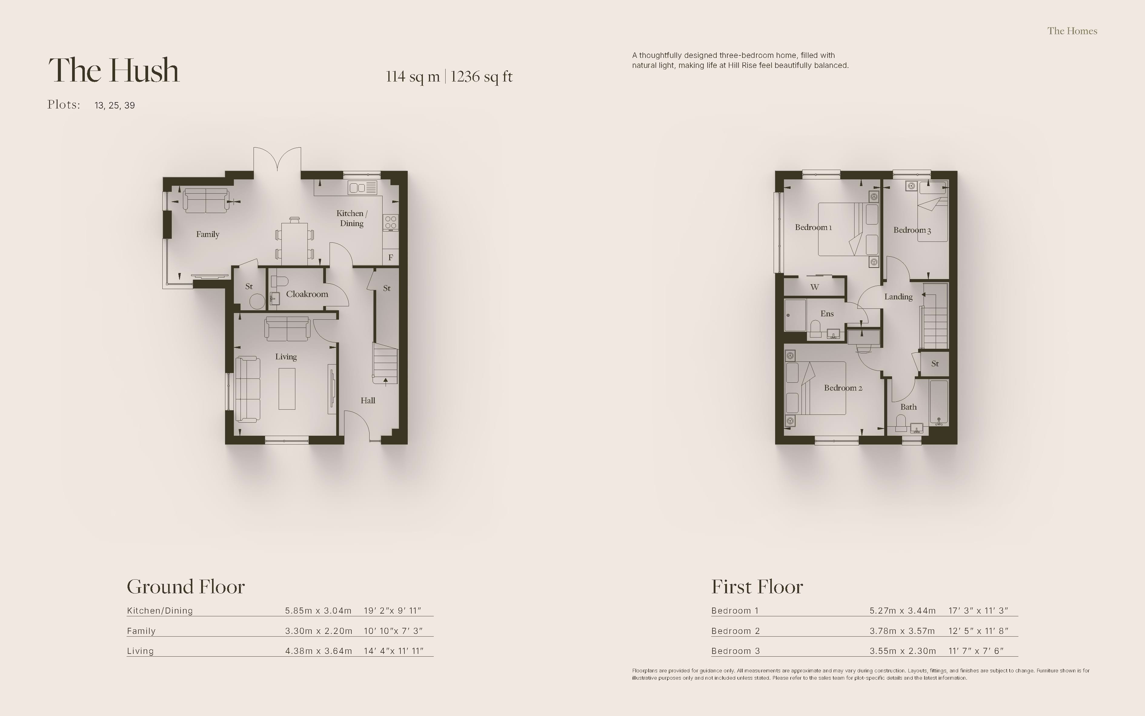 Floorplan for The Hush