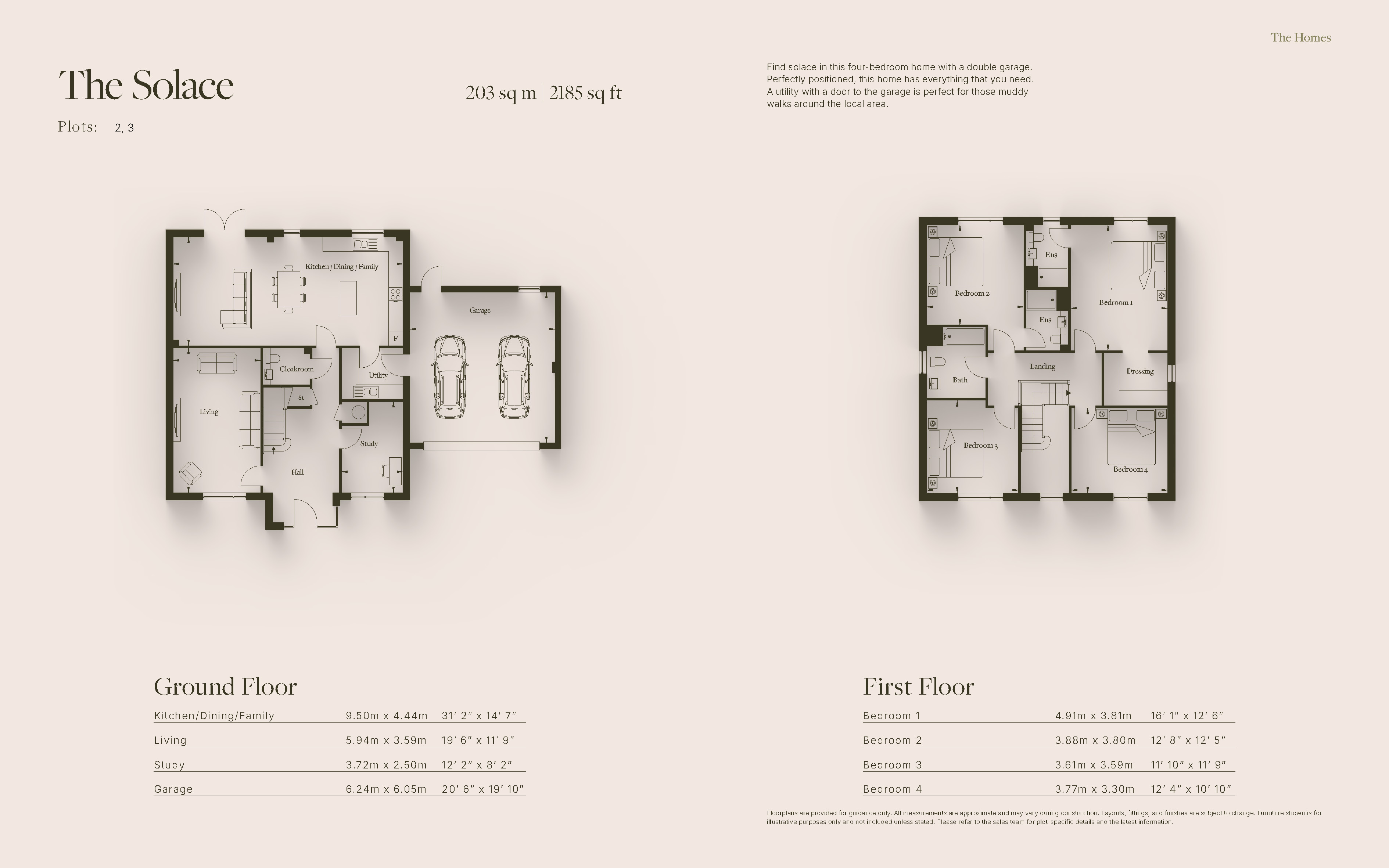 Floorplan for The Solace